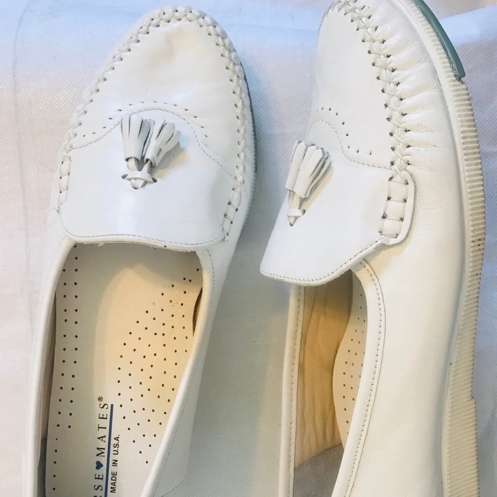 Vintage Nurse Mates Leather Shoes